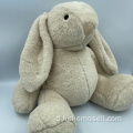 Khaki non pagpapadanak ng manika ng Rabbit Plush